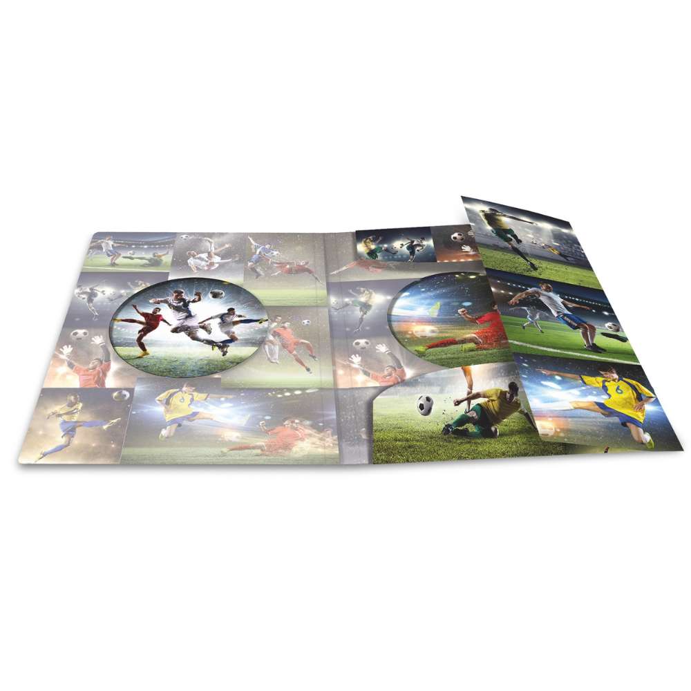 Sammelmappe Fußball A3 - PP, Herma
