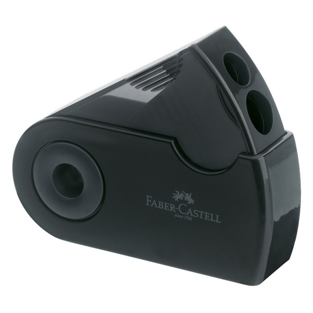 Doppelspitzer Sleeve schwarz, Faber-Castell