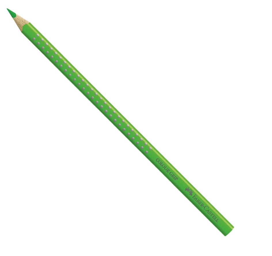 Faber-Castell Buntstifte Colour Grip grasgrün - 66