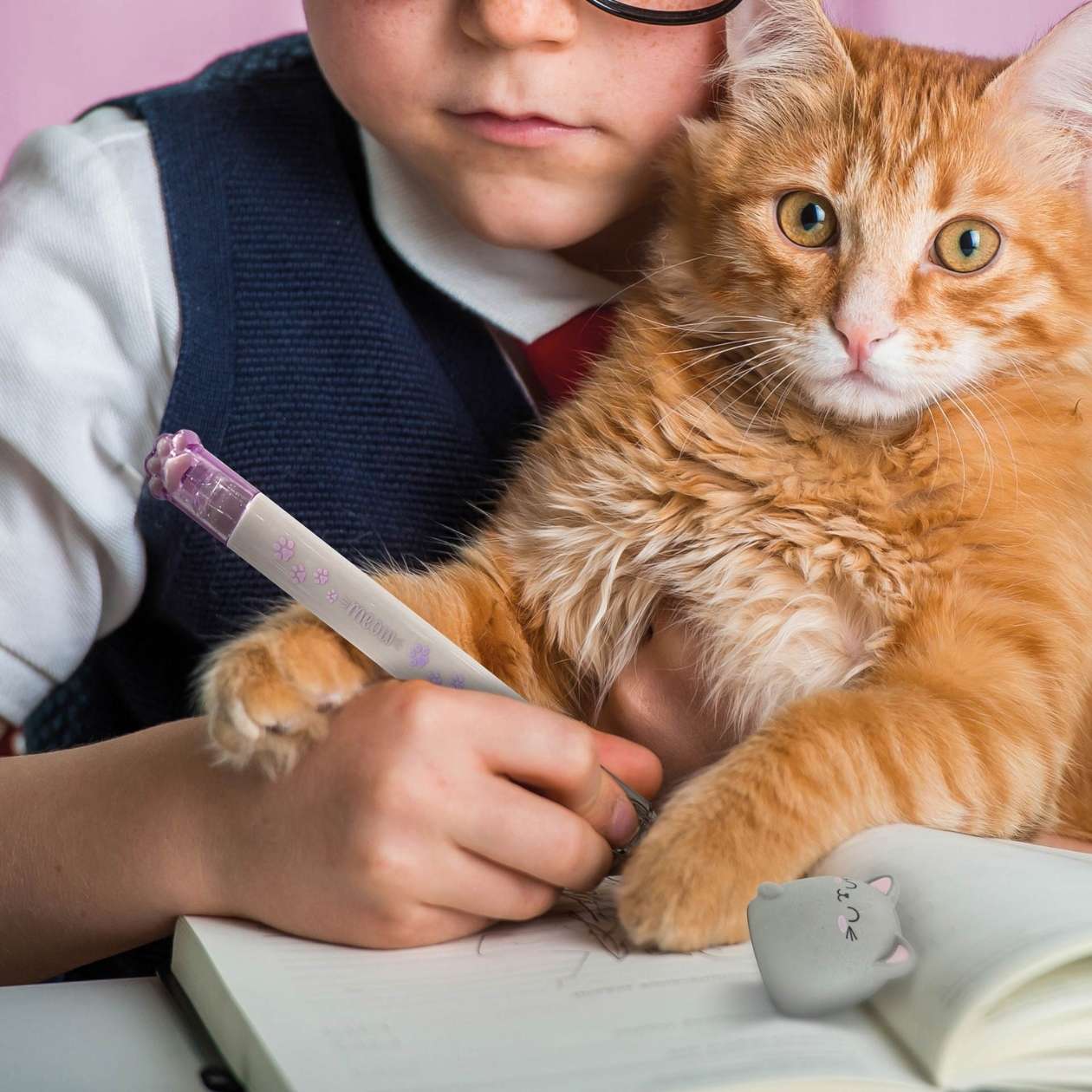 Katzen Radiergummi mit Duft, Legami