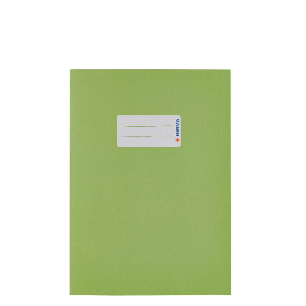 Heftumschlag Papier, A5 grasgrün