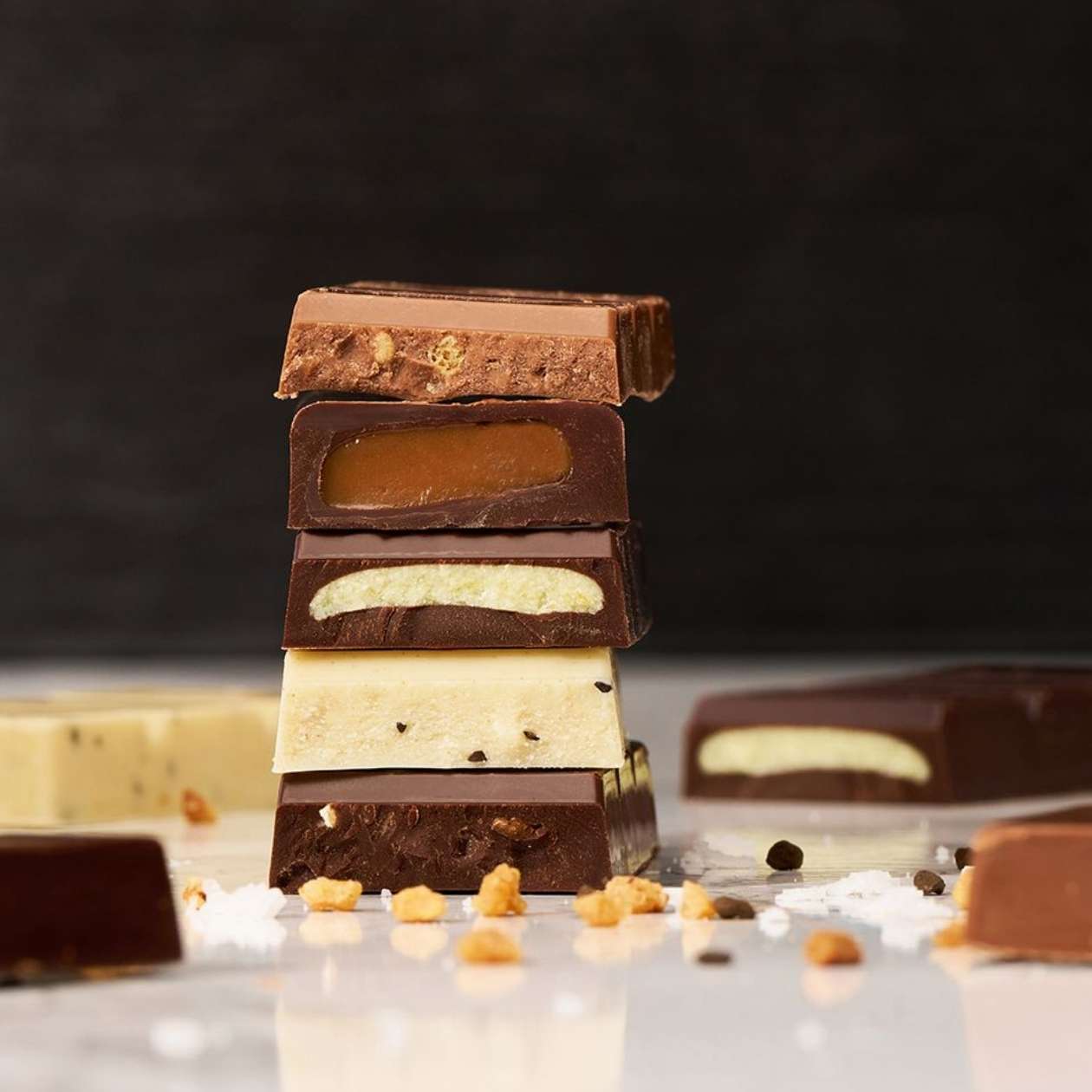 Simply Single Bites, verschiedene Sorten