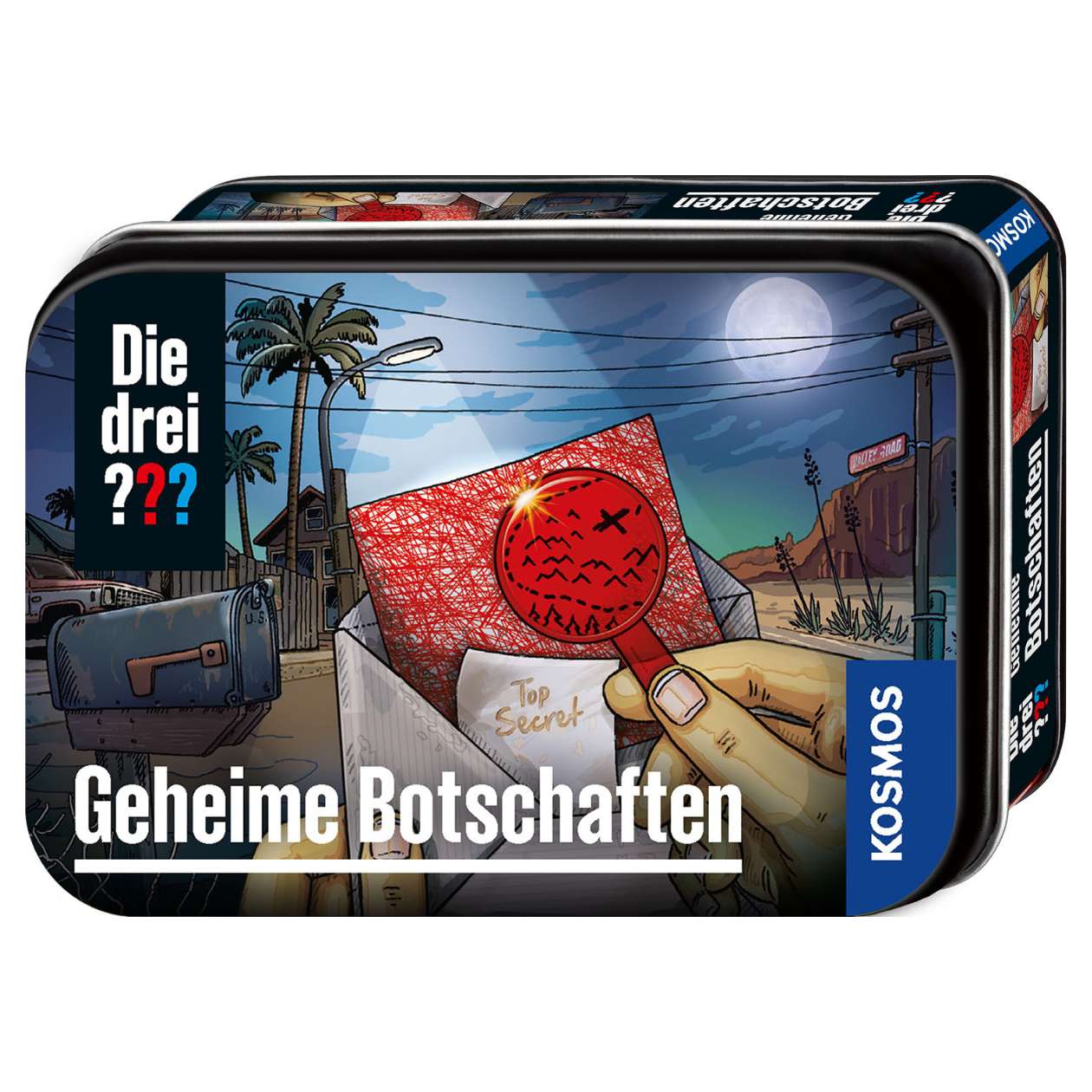 Die drei ??? Geheime Botschaften, kleine Dose