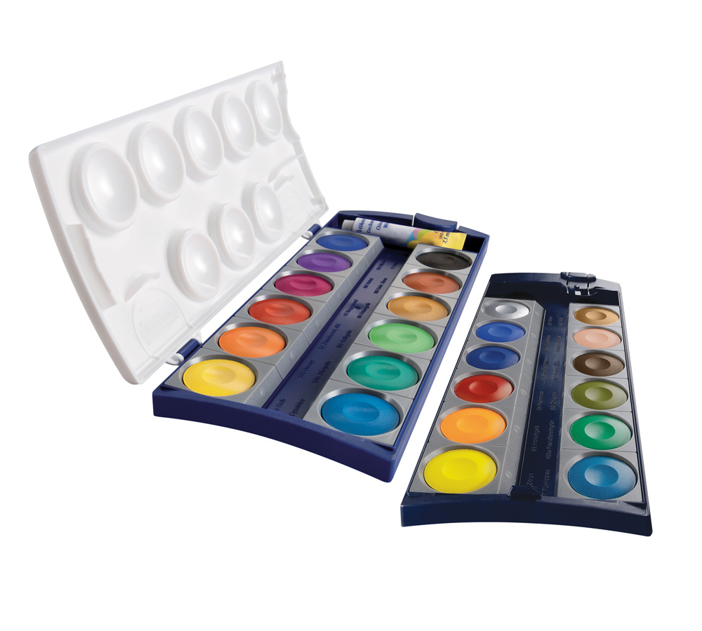 Pelikan Farbkasten 24 Farben + Deckweiß