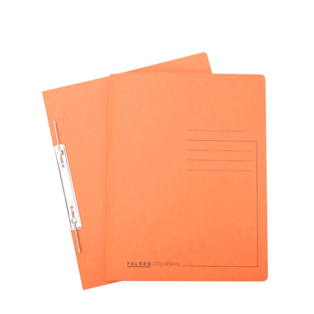 Spiralhefter Pappe, Falken, orange