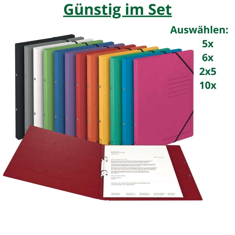 Ringhefter Pappe Colorspan im Set