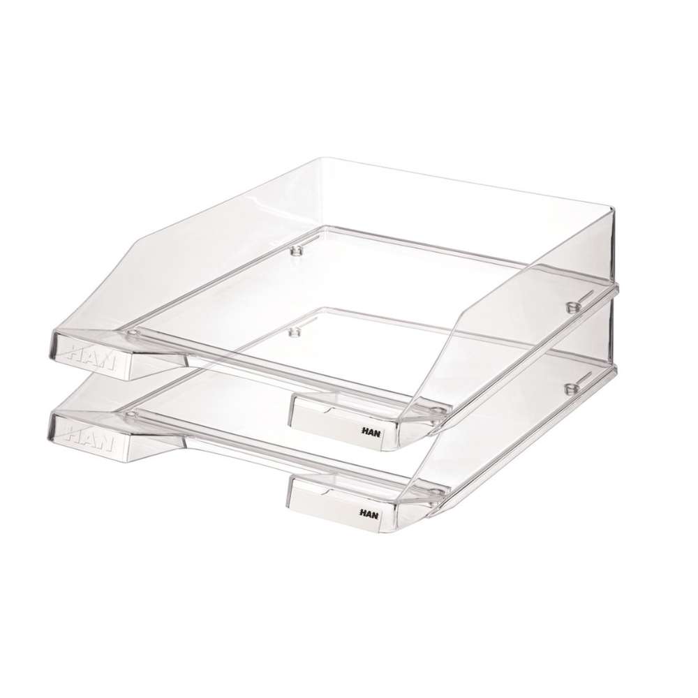 Briefablage Klassik, farblos transparent, HAN