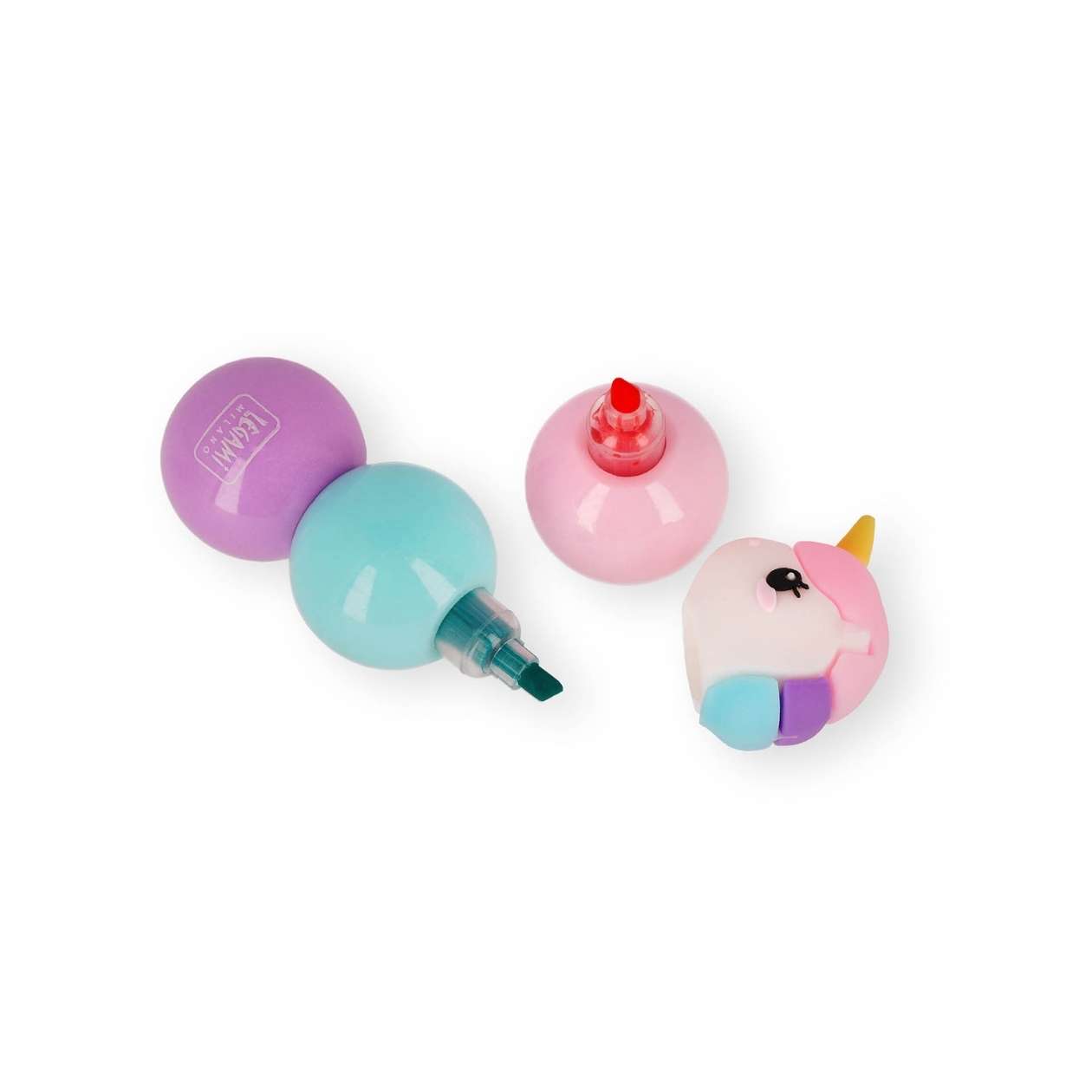 Einhorn 3-in-1 Textmarker, Legami