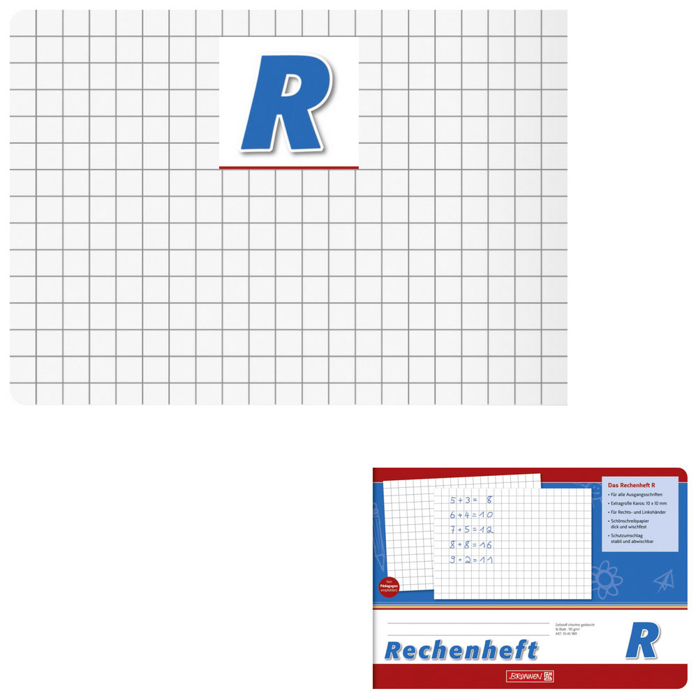 Brunnen Rechenheft R, A5 quer
