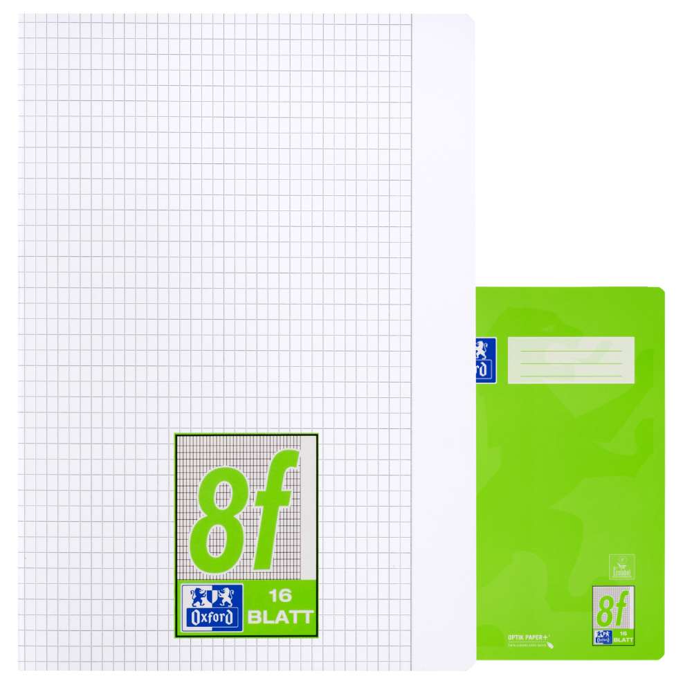 Oxford Schulheft A4, Lineatur 8f