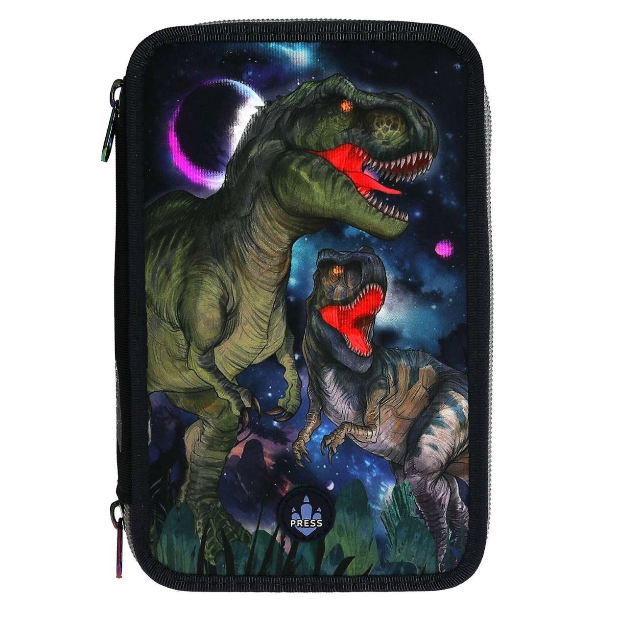 Dino World Federtasche LED Galaxy