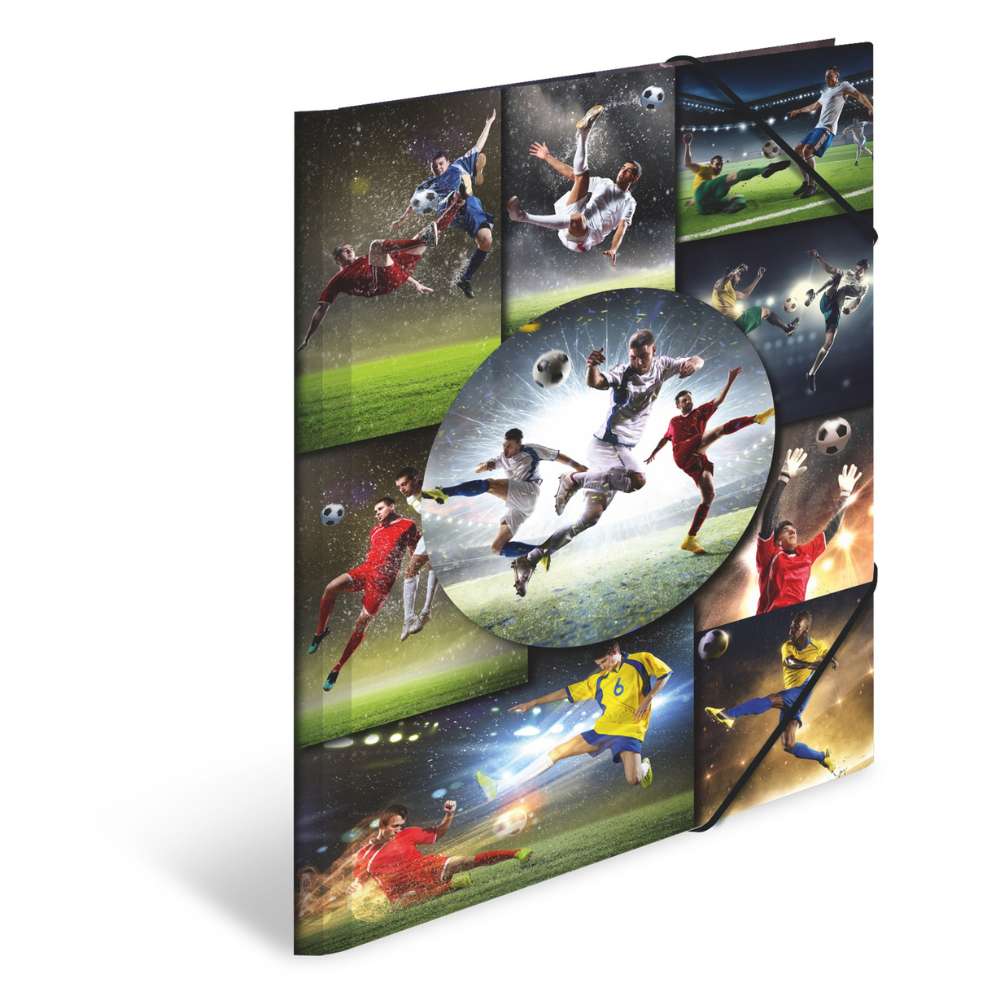 Fußball Mappe A3, Karton, Herma