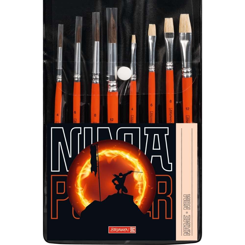Brunnen Pinsel Set, Ninja Power