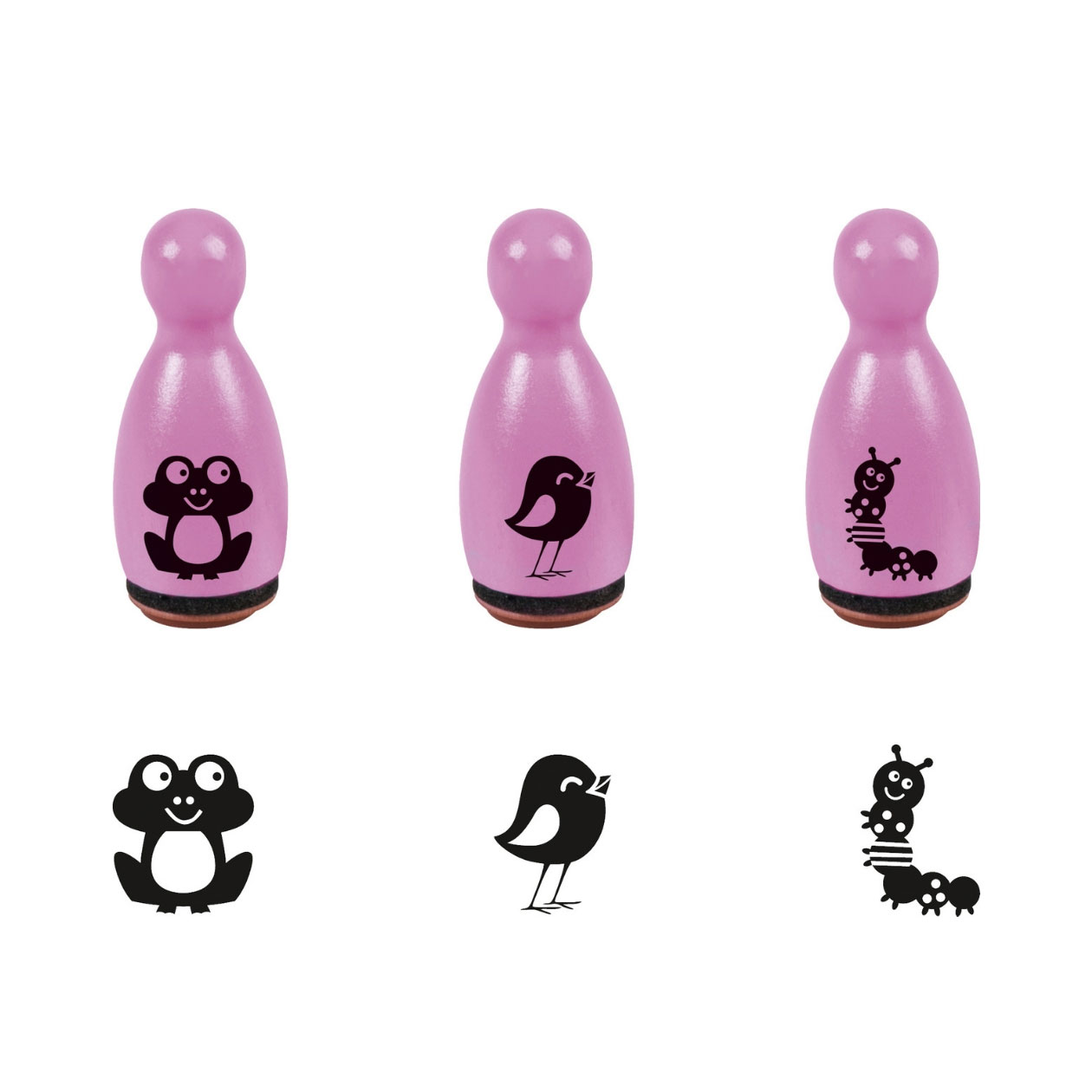 Ministempel Tiere