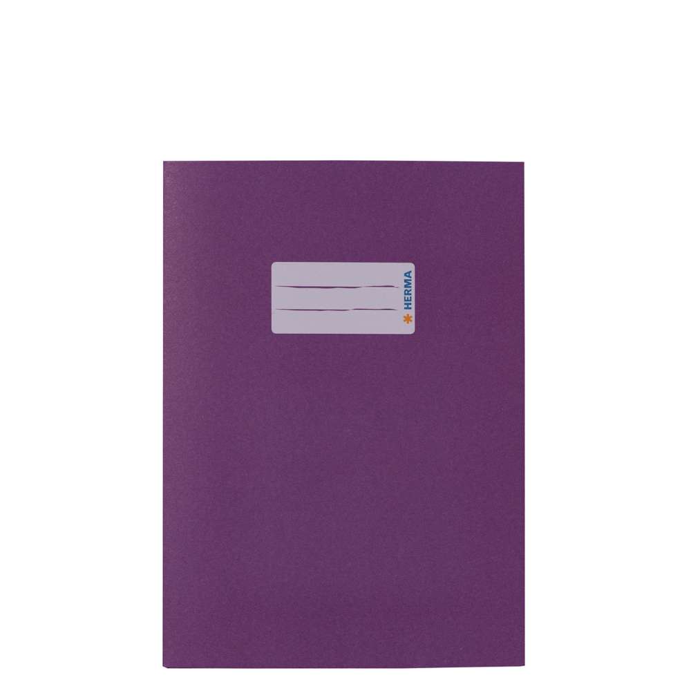 Heftumschlag Papier, A5 violett