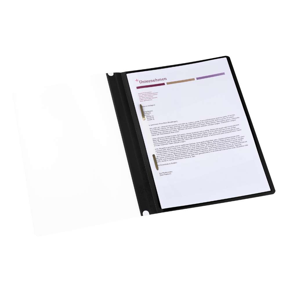 Oxford Schnellhefter PP, schwarz