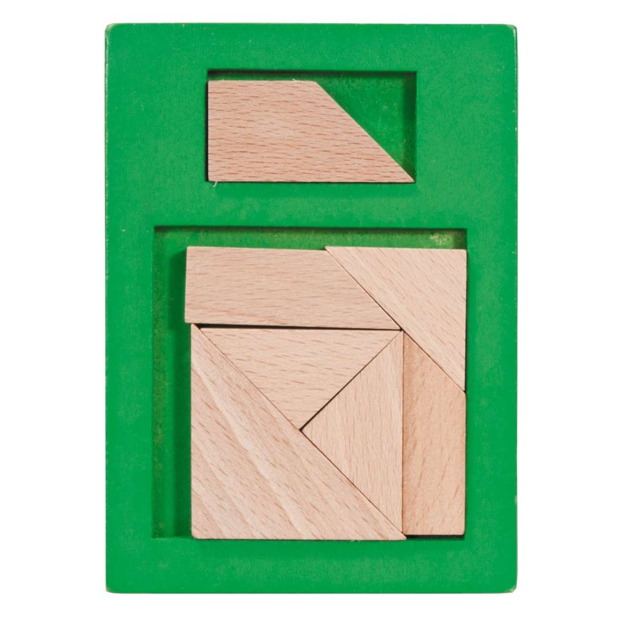 IQ-Test Holzpuzzle "Extra Piece", sortiert