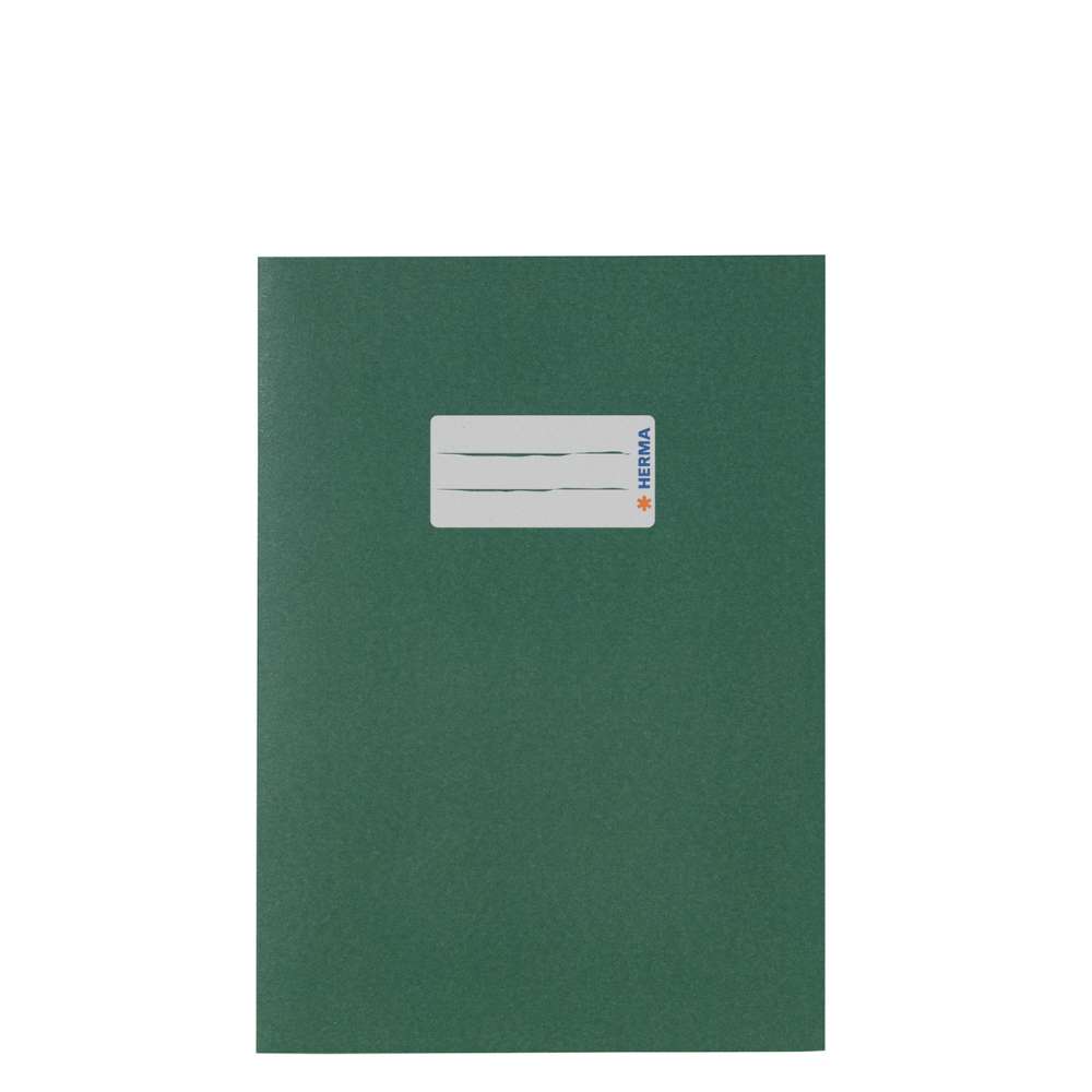 Heftumschlag Papier, A5 dunkelgrün