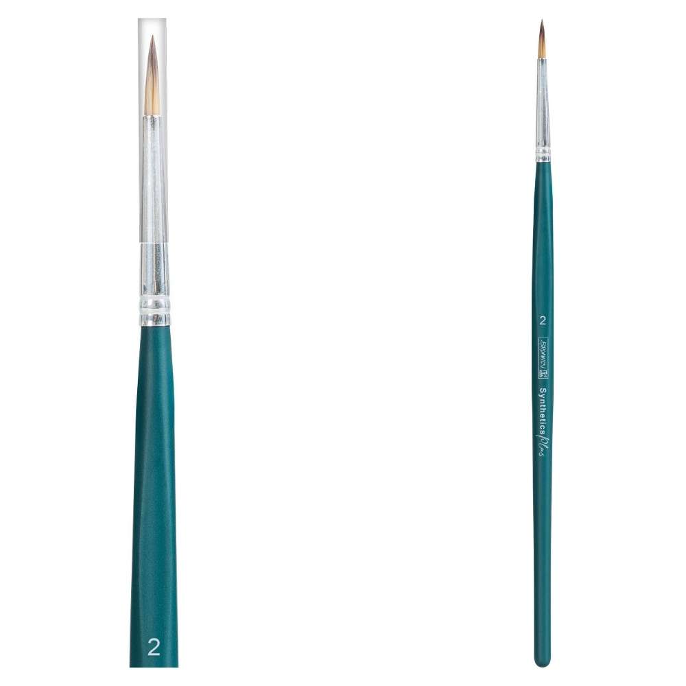 Synthetikpinsel rund, Brunnen, Nr. 2