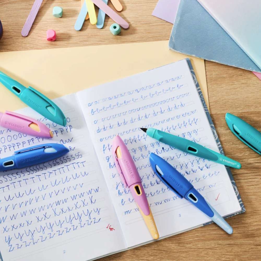 Stabilo EASYbirdy, Linkshänder, aqua grün/mint