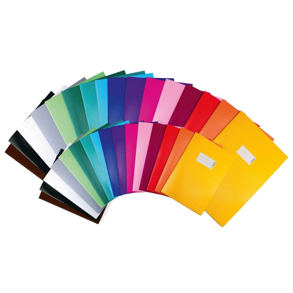 Karton Heftumschlag A5, rosa, Herma