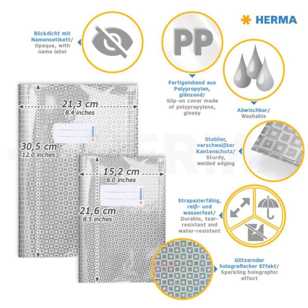 Glamour Heftschoner A4, Herma