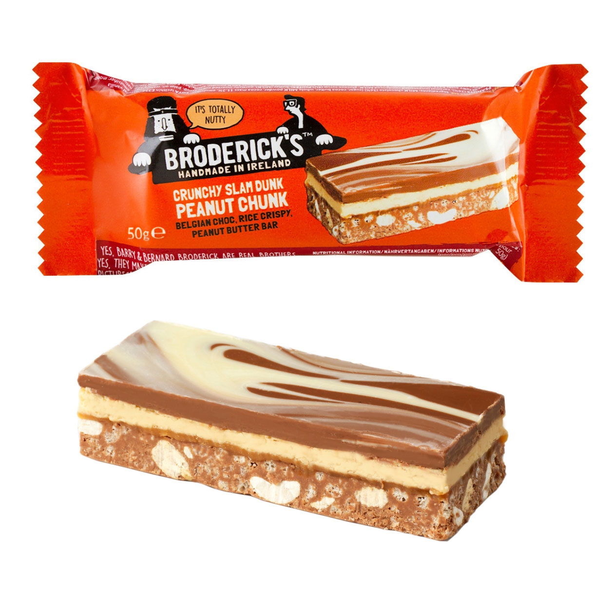 Broderick's Riegel Crispy Peanut Butter