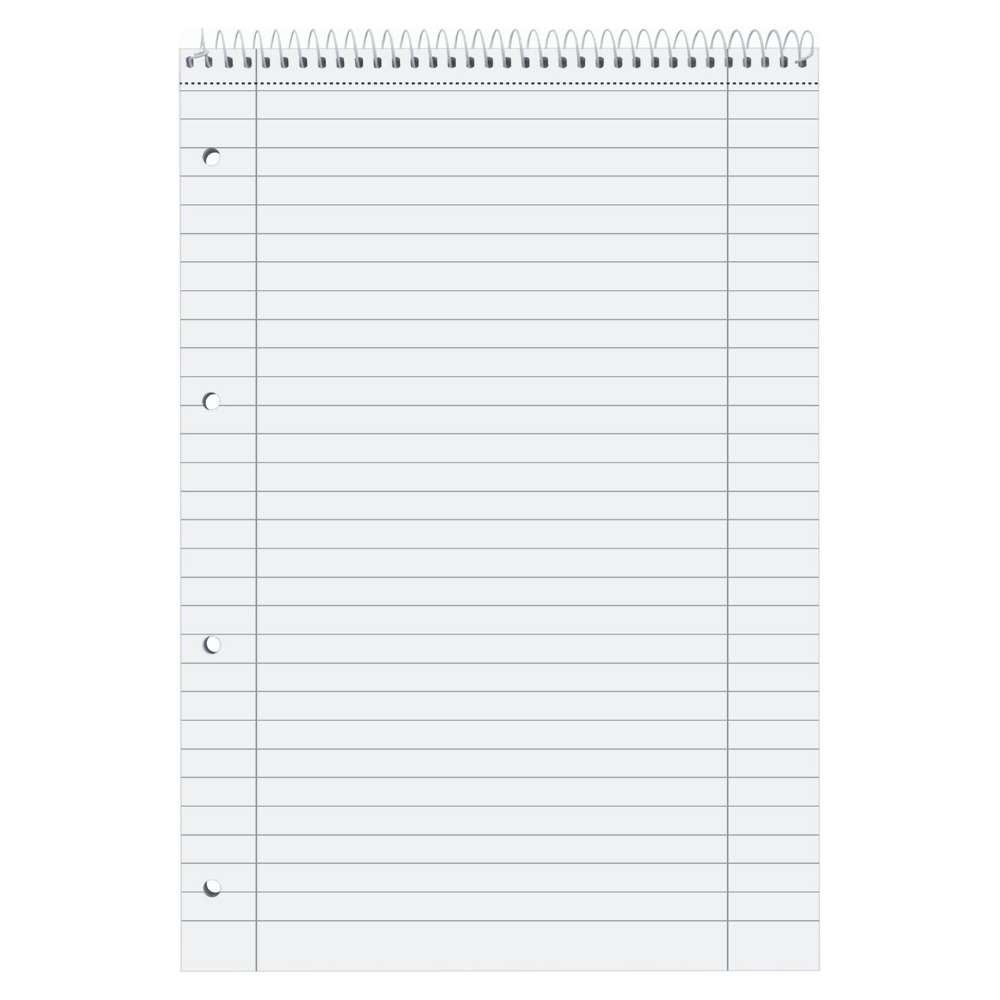 Collegeblock Recycling Kopfspirale, Lineatur 27, Brunnen