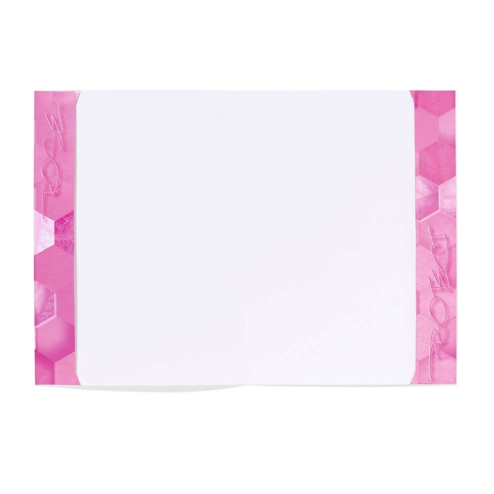 Karton Heftumschlag A4, Serie X, rosa