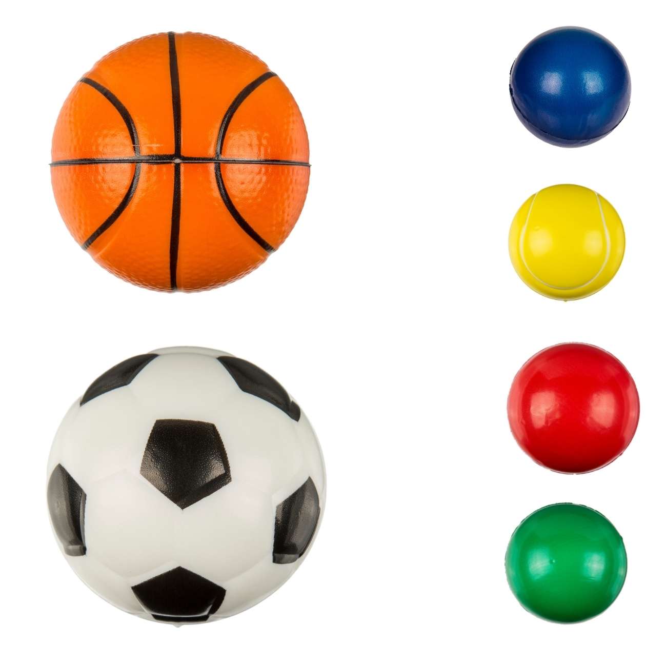 Soft Springball, sortiert