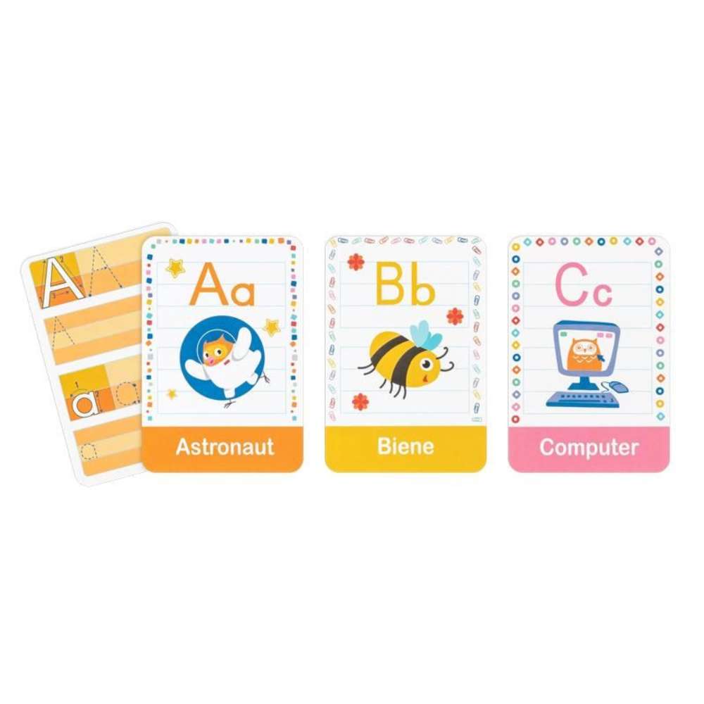 Lernspielkarten Alphabet, 30-teilig