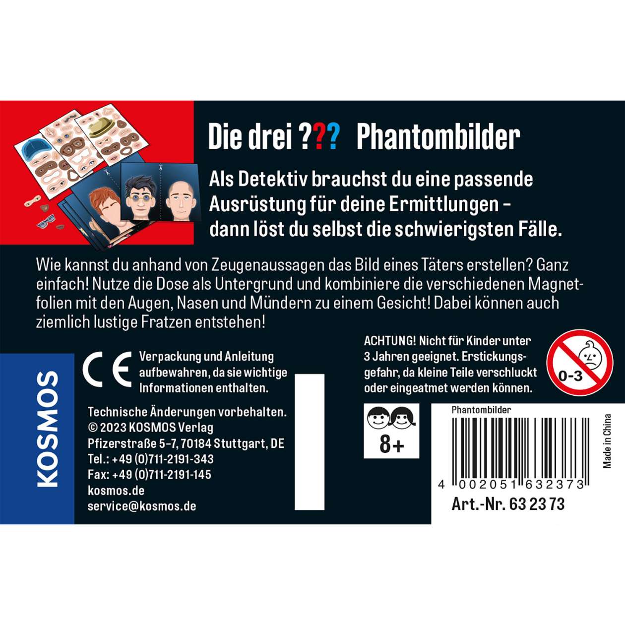 Die drei ??? Phantombilder, kleine Dose