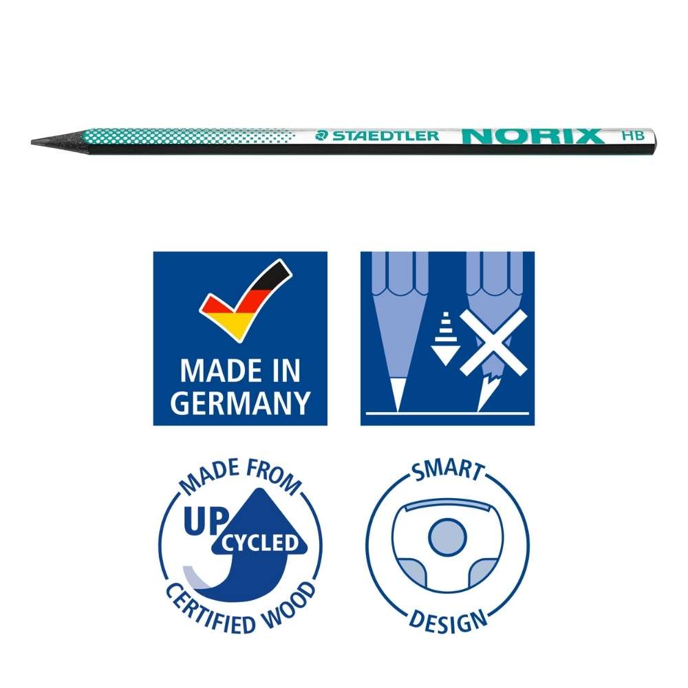 Schreibset Norix HB Staedtler, grün