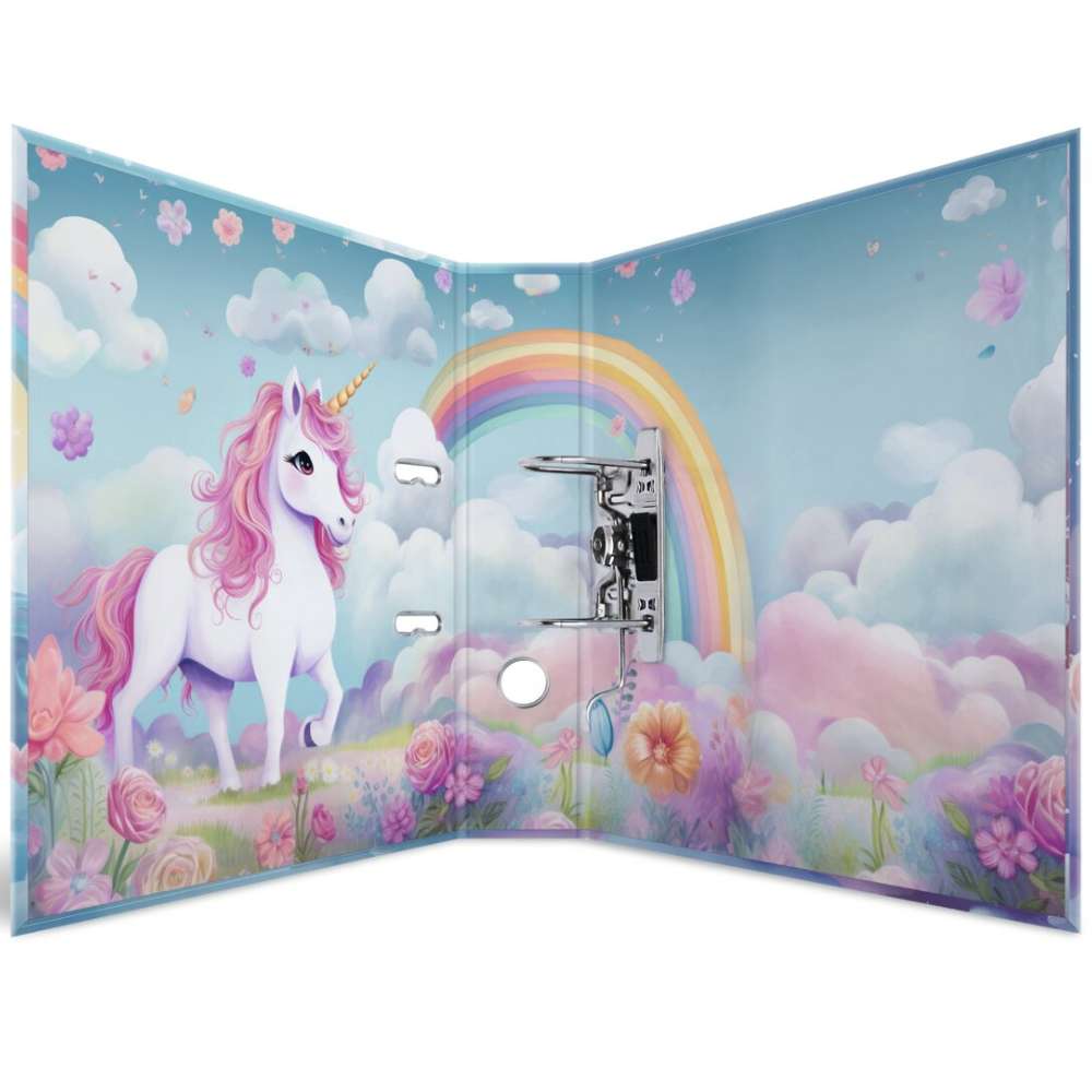 Einhorn Ordner: Happy Unicorns, Herma