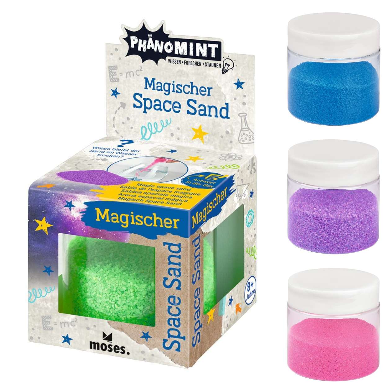 PhänoMINT Magischer Sand, sortiert