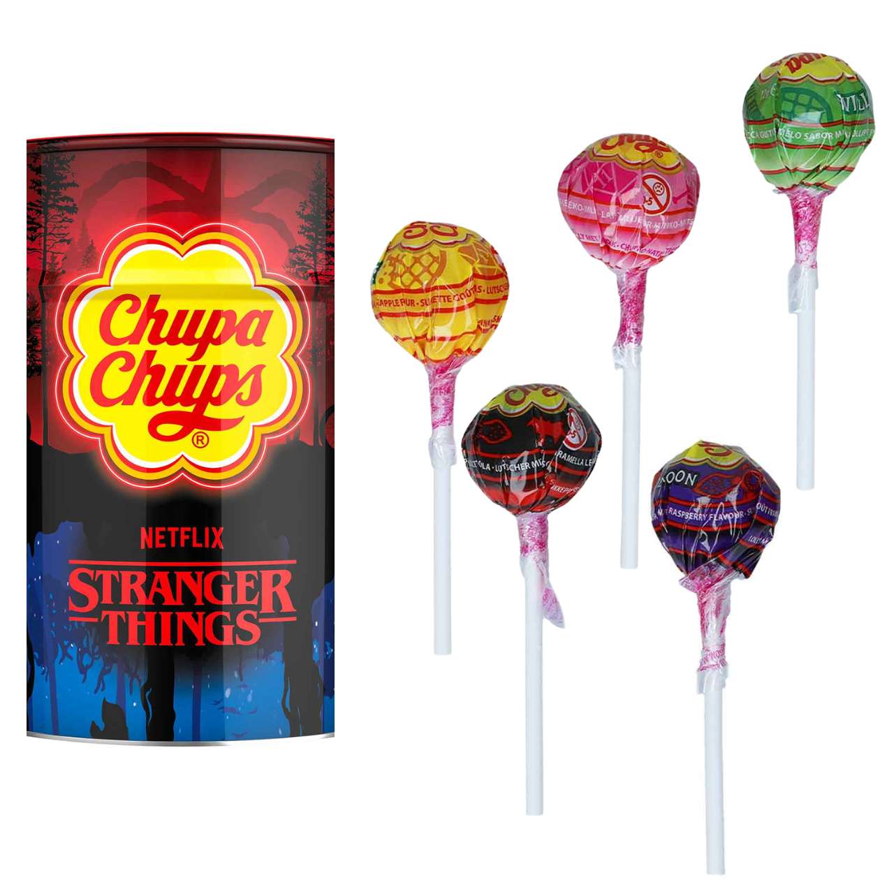 1x Chupa Chups Stranger Things, sortiert