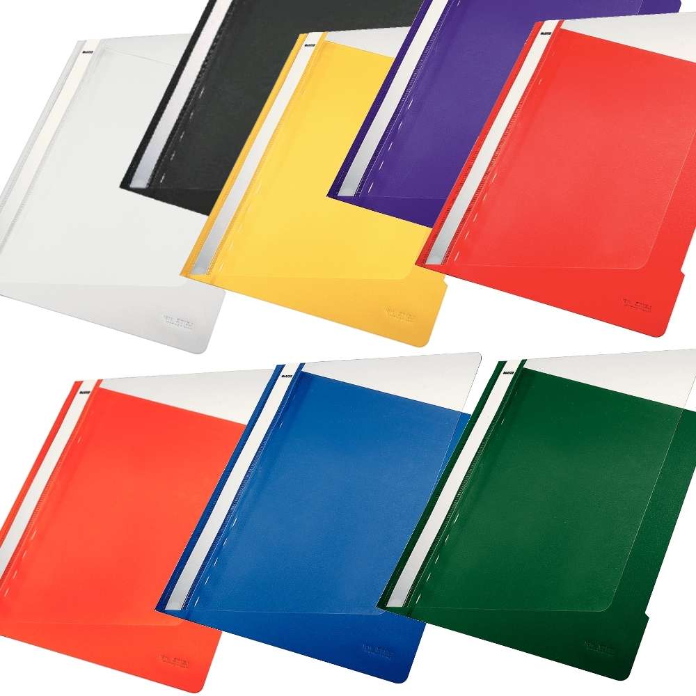 Leitz Schnellhefter PVC im Set mit 8 Farben