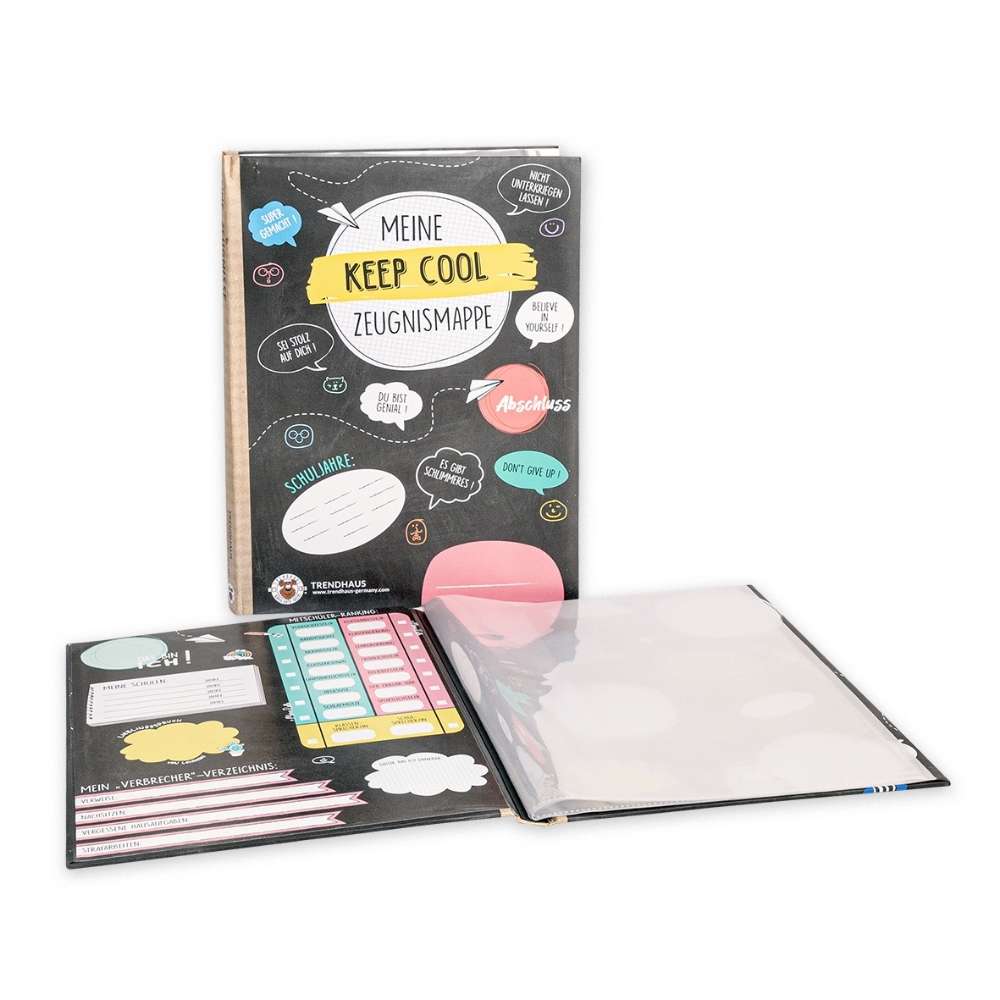Meine Zeugnis Mappe Keep Cool