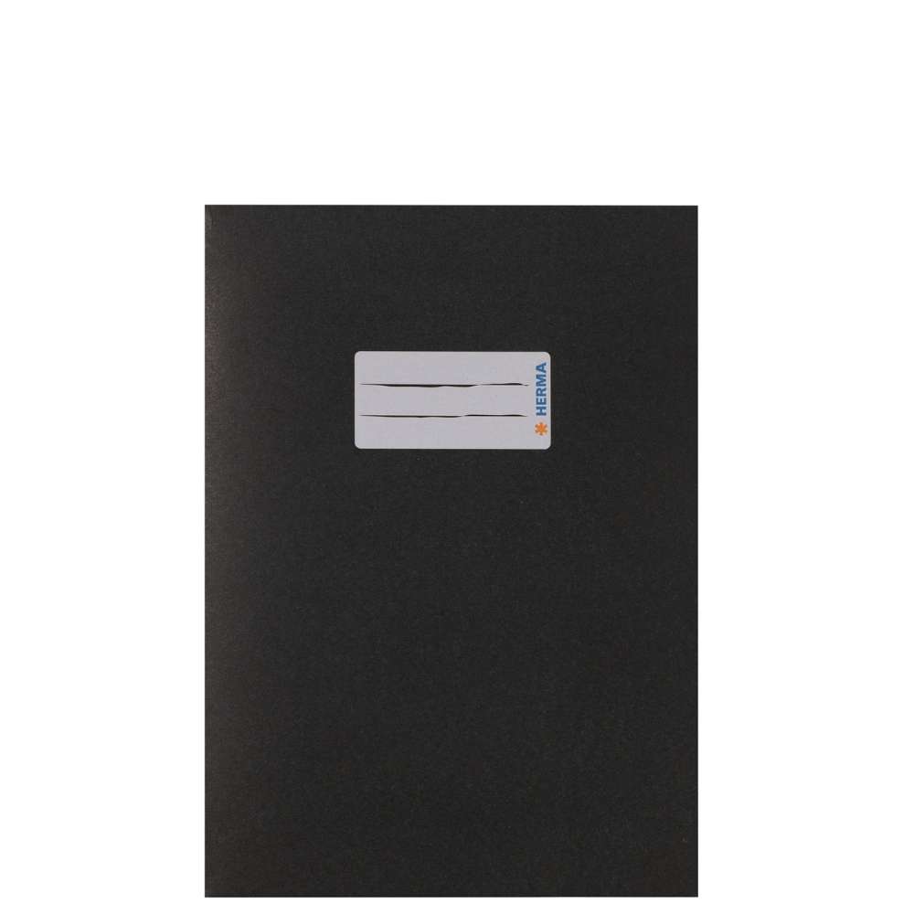 Heftumschlag Papier, A5 schwarz