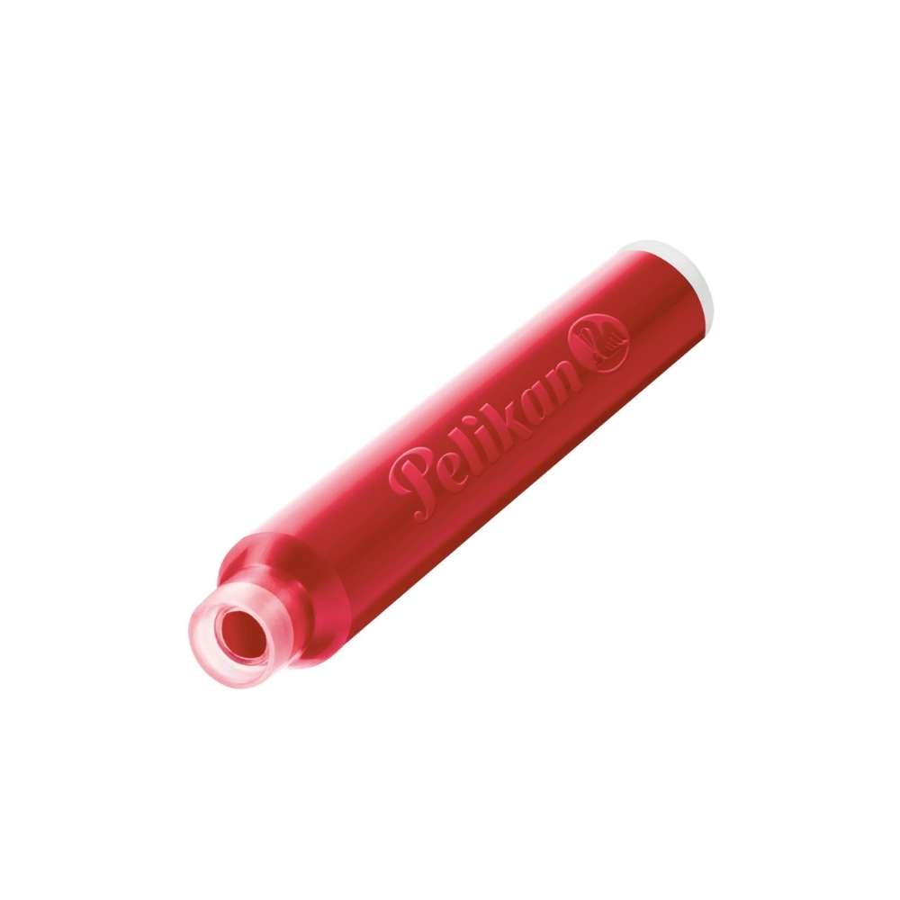 Pelikan Tintenpatronen, 6 Stück, rot