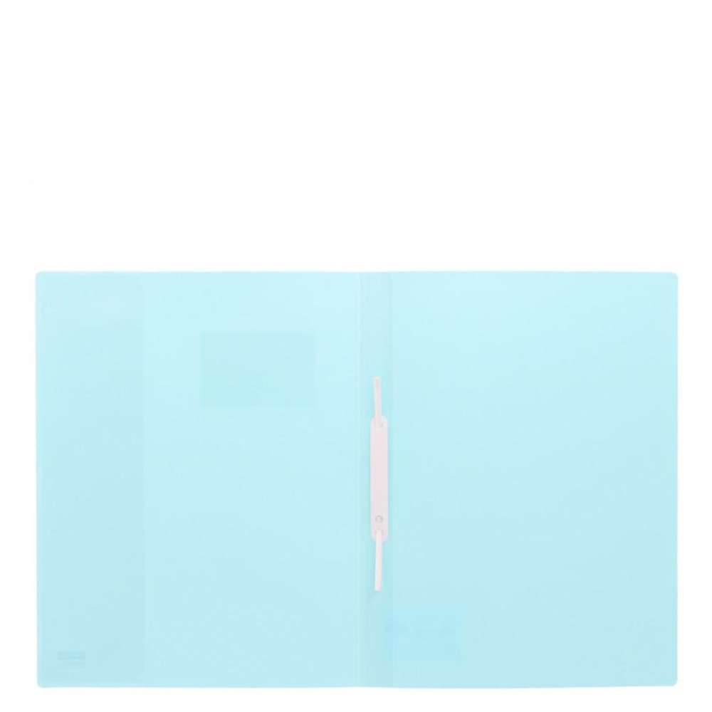 Fester Plastik Schnellhefter, pastellblau