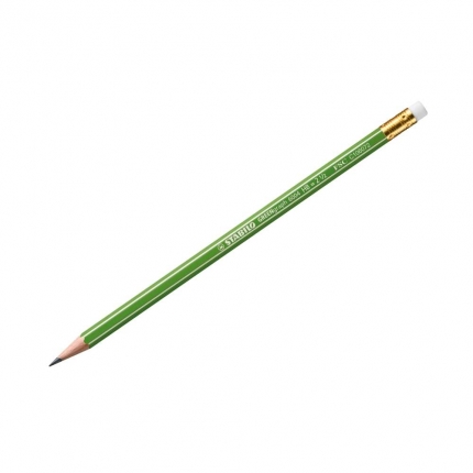 Stabilo GREENgraph Bleistift HB mit Radierer