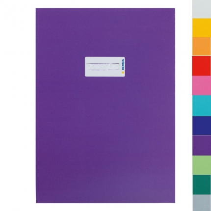 Karton Heftumschlag A4, Herma, verschiedene Farben
