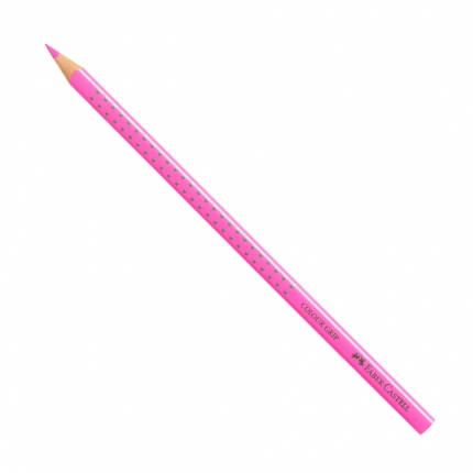 Faber-Castell Buntstifte einzeln Colour Grip neon pink - 28
