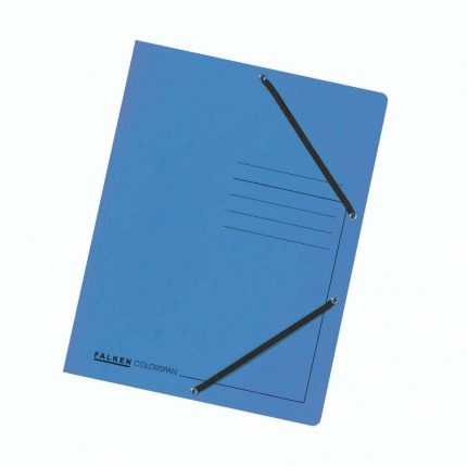 Jurismappe Colorspan-Karton, A4, hellblau