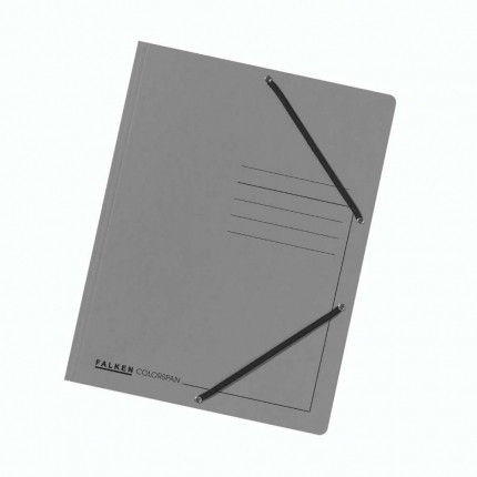 Jurismappe Colorspan-Karton, A4, grau