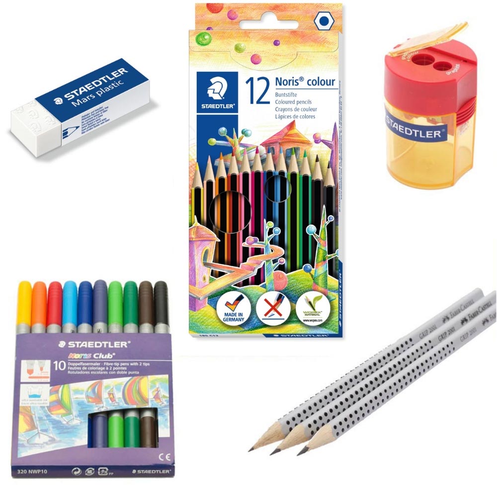 Stifte Sortiment Buntstift Pencil Kugelschreiber Malen Büro Malstifte Bleistifte 