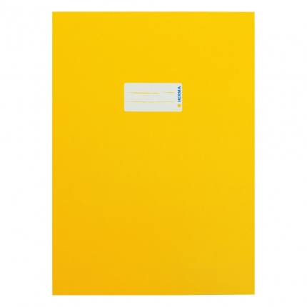 Karton Heftumschlag A4, gelb, Herma