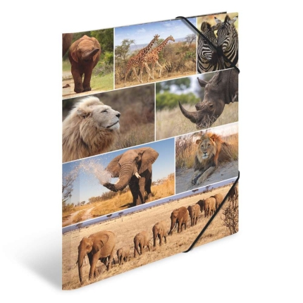 Kartonmappe A3, Afrikanische Tiere