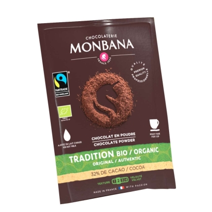 Monbana Trinkschokolade, Fairtrade 32 %